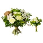 FAMILJEBUKETT VIT/LIME