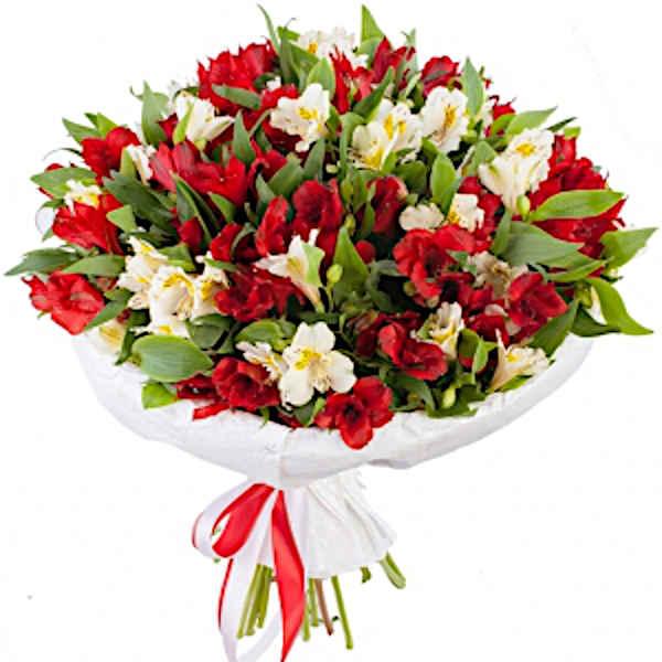BUKETT AV ALSTROMERIA